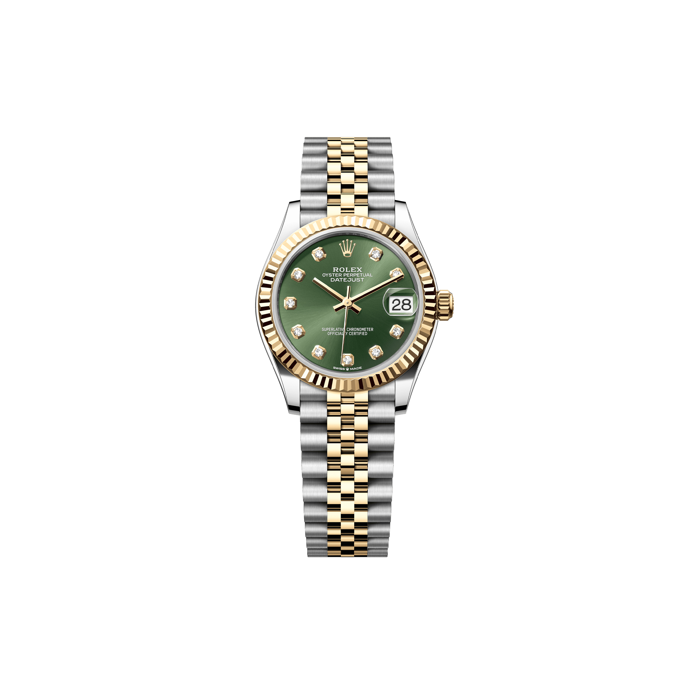 ROLEX DATEJUST 31 OYSTER, 31 MM, OYSTERSTEEL AND YELLOW GOLD WATCH 278273 ROLEX DATEJUST 31 OYSTER, 31 MM, OYSTERSTEEL AND YELLOW GOLD WATCH 278273
