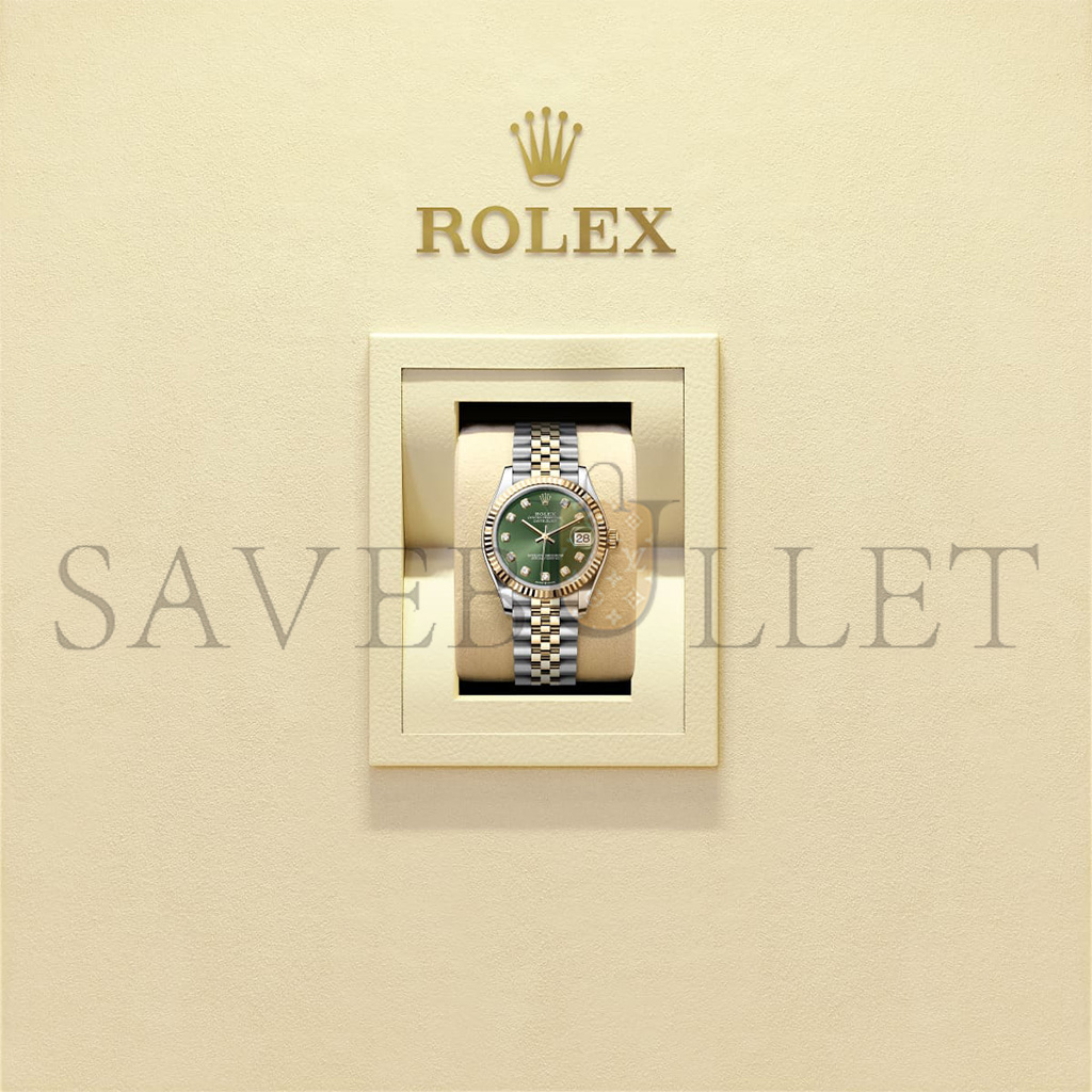 ROLEX DATEJUST 31 OYSTER, 31 MM, OYSTERSTEEL AND YELLOW GOLD WATCH 278273 ROLEX DATEJUST 31 OYSTER, 31 MM, OYSTERSTEEL AND YELLOW GOLD WATCH 278273