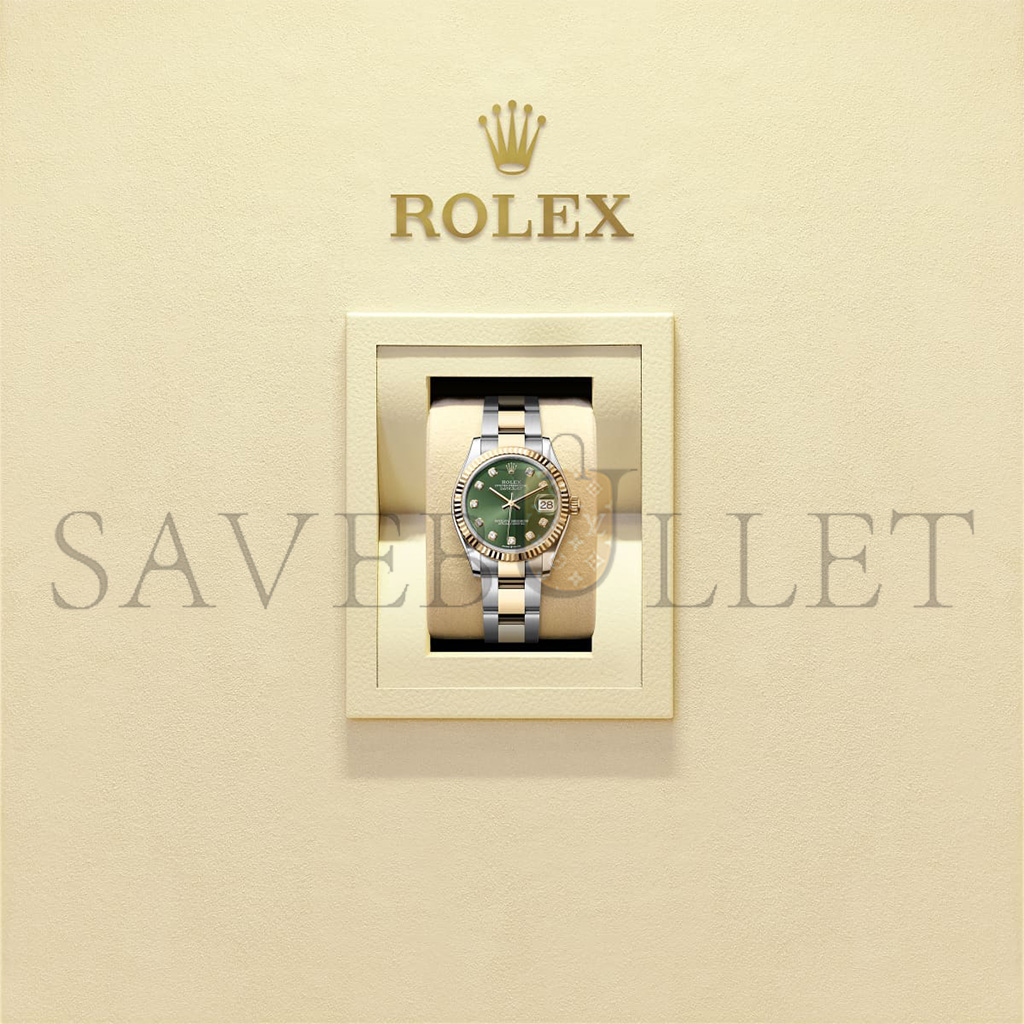ROLEX DATEJUST 31 OYSTER, 31 MM, OYSTERSTEEL AND YELLOW GOLD WATCH 278273 ROLEX DATEJUST 31 OYSTER, 31 MM, OYSTERSTEEL AND YELLOW GOLD WATCH 278273