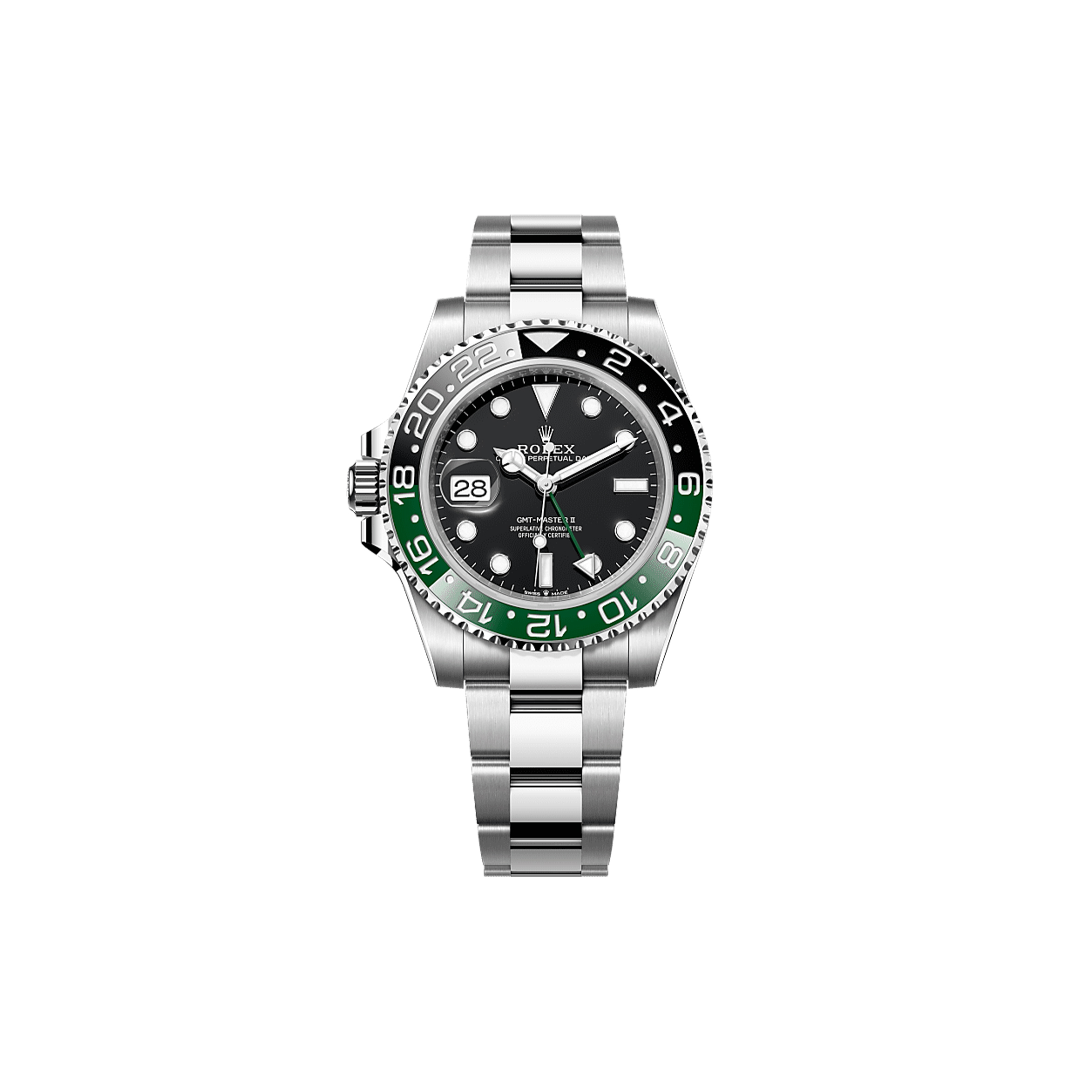 ROLEX GMT-MASTER II OYSTER, 40 MM, OYSTERSTEEL WATCH 126720VTNR ROLEX GMT-MASTER II OYSTER, 40 MM, OYSTERSTEEL WATCH 126720VTNR