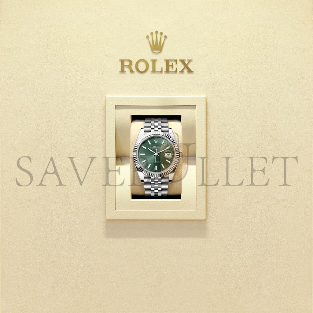 ROLEX DATEJUST 41 OYSTER, 41 MM, OYSTERSTEEL AND WHITE GOLD WATCH 126334-0028 ROLEX DATEJUST 41 OYSTER, 41 MM, OYSTERSTEEL AND WHITE GOLD WATCH 126334-0028