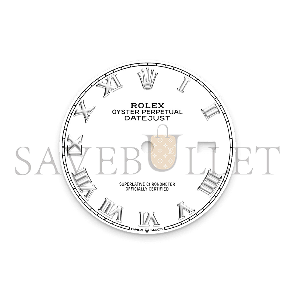 ROLEX DATEJUST 36 OYSTER, 36 MM, OYSTERSTEEL AND WHITE GOLD WATCH 126234-0025 ROLEX DATEJUST 36 OYSTER, 36 MM, OYSTERSTEEL AND WHITE GOLD WATCH 126234-0025