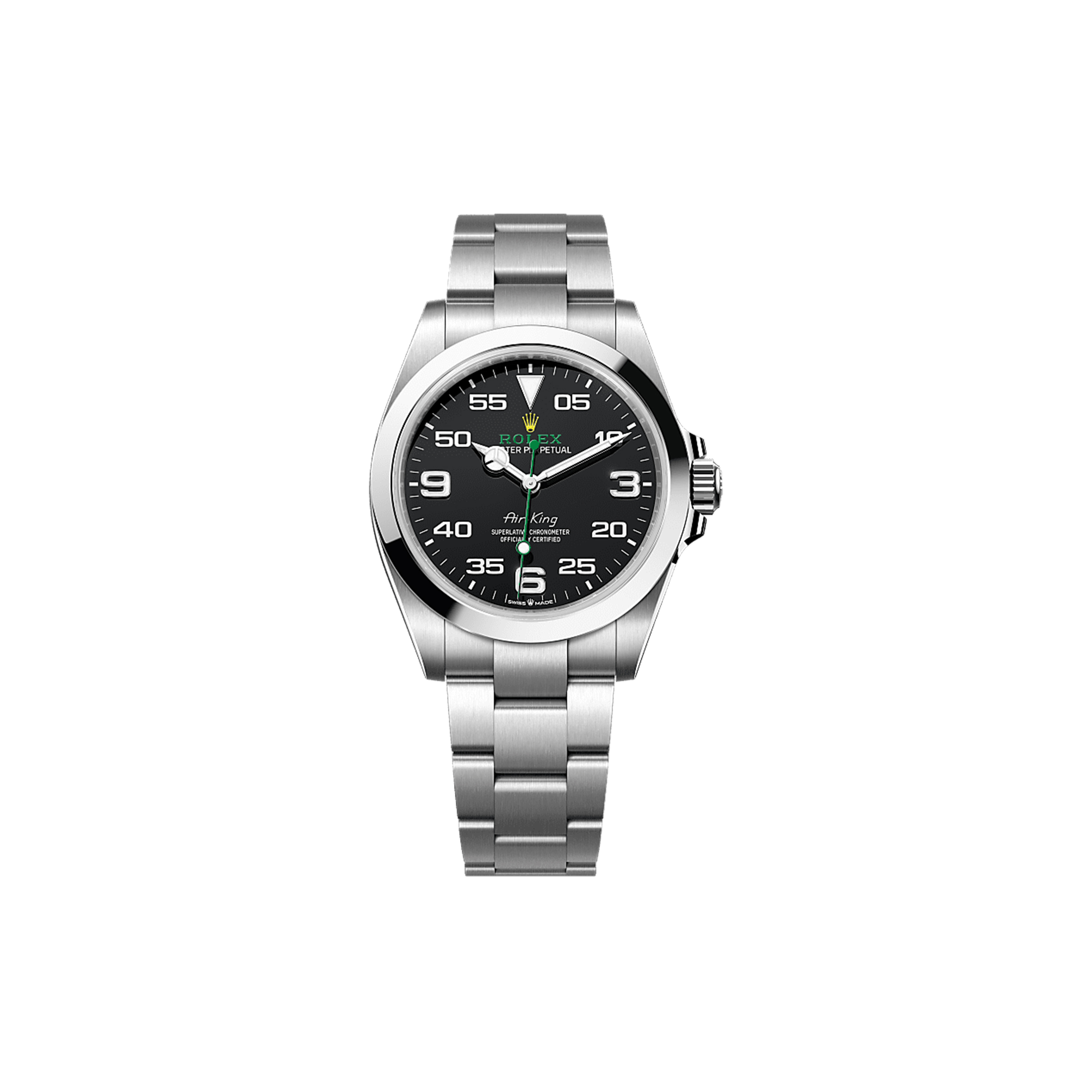 ROLEX AIR-KING OYSTER, 40 MM, OYSTERSTEEL WATCH 126900-0001 ROLEX AIR-KING OYSTER, 40 MM, OYSTERSTEEL WATCH 126900-0001