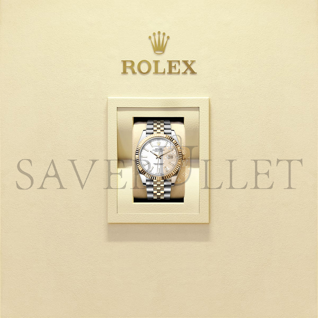 ROLEX DATEJUST 41 OYSTER, 41 MM, OYSTERSTEEL AND YELLOW GOLD WATCH 126333-0016 ROLEX DATEJUST 41 OYSTER, 41 MM, OYSTERSTEEL AND YELLOW GOLD WATCH 126333-0016