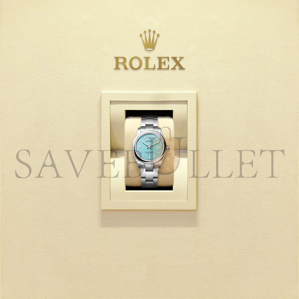 ROLEX OYSTER PERPETUAL 31 OYSTER, 31 MM, OYSTERSTEEL WATCH 277200-0007 ROLEX OYSTER PERPETUAL 31 OYSTER, 31 MM, OYSTERSTEEL WATCH 277200-0007