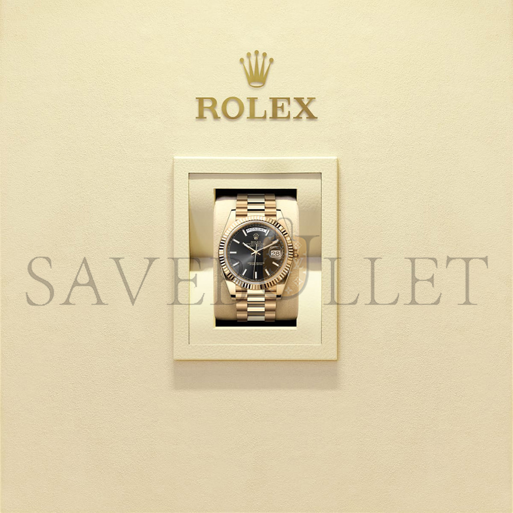 ROLEX DAY-DATE 40 OYSTER, 40 MM, YELLOW GOLD WATCH 228238-0067 ROLEX DAY-DATE 40 OYSTER, 40 MM, YELLOW GOLD WATCH 228238-0067