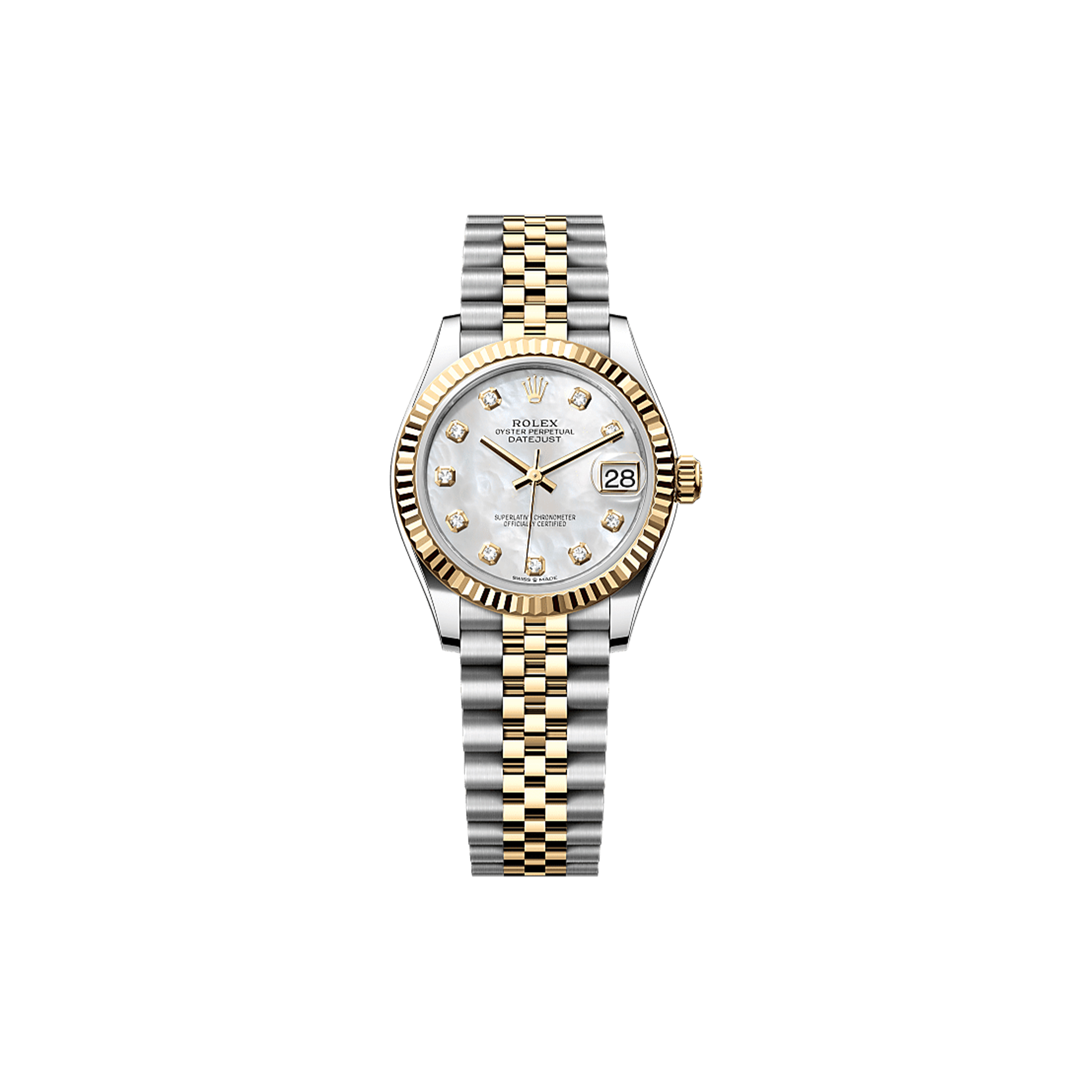 ROLEX DATEJUST 31 OYSTER, 31 MM, OYSTERSTEEL AND YELLOW GOLD WATCH 278273-0028 ROLEX DATEJUST 31 OYSTER, 31 MM, OYSTERSTEEL AND YELLOW GOLD WATCH 278273-0028