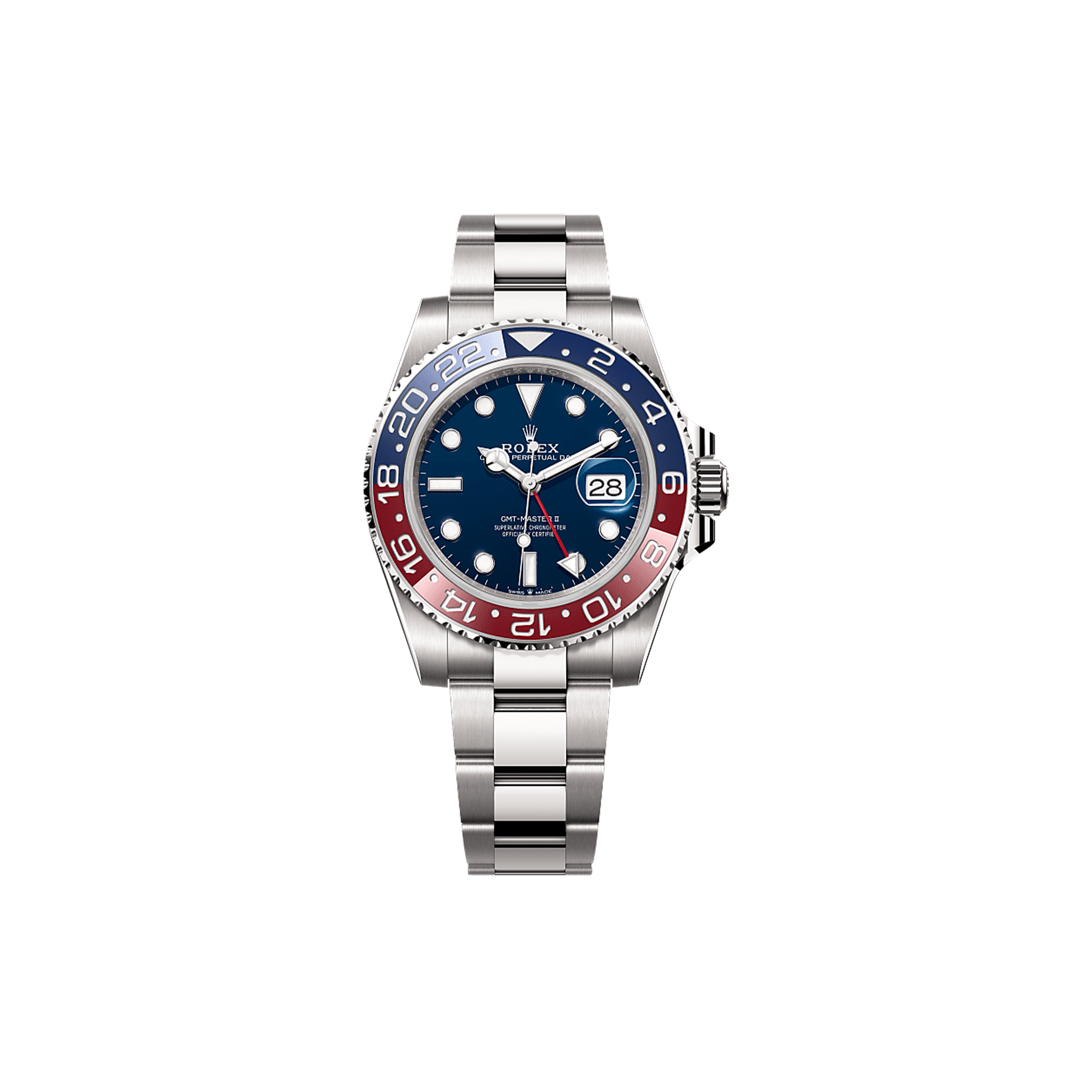 ROLEX GMT-MASTER II OYSTER, 40 MM, WHITE GOLD WATCH 126719BLRO-0003 ROLEX GMT-MASTER II OYSTER, 40 MM, WHITE GOLD WATCH 126719BLRO-0003