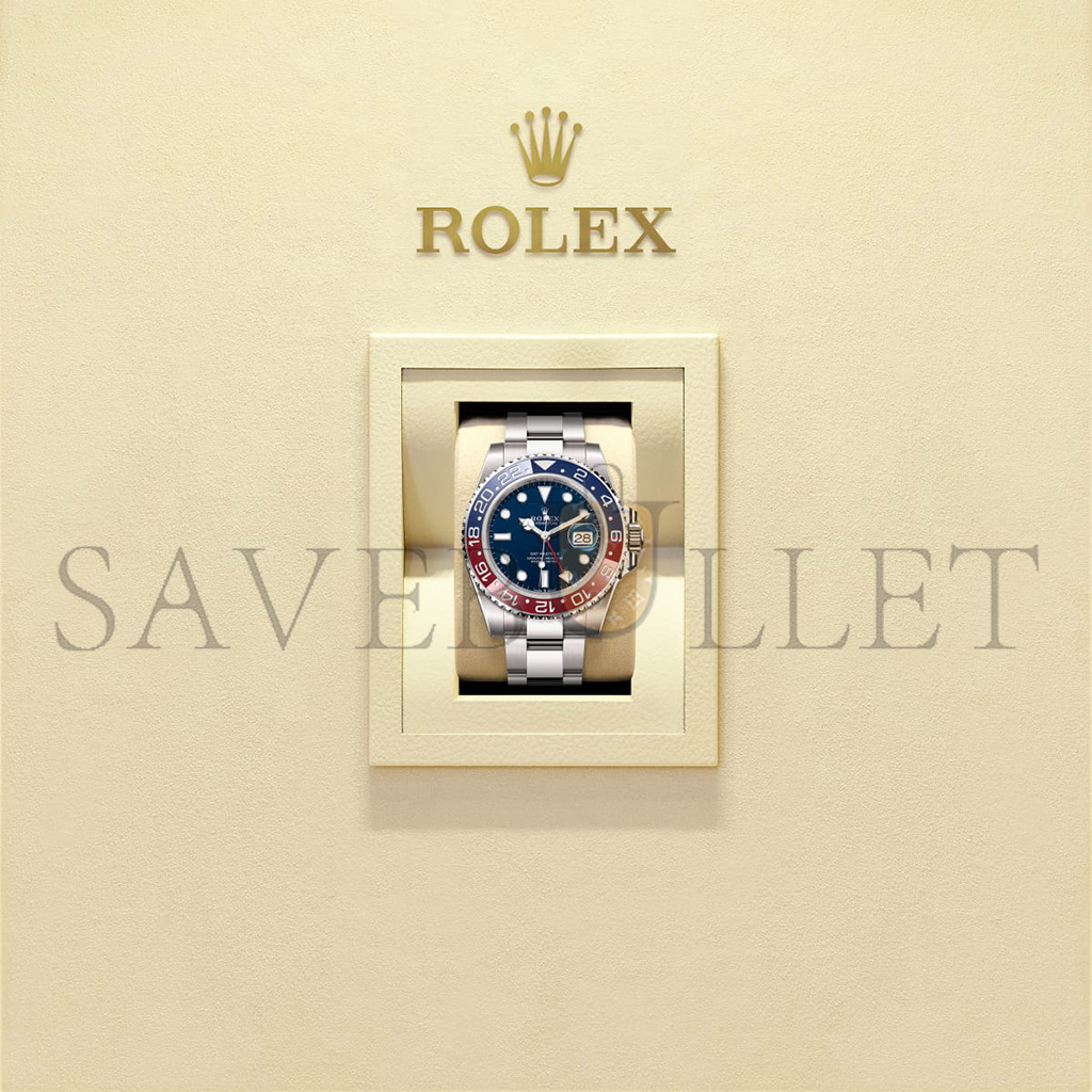 ROLEX GMT-MASTER II OYSTER, 40 MM, WHITE GOLD WATCH 126719BLRO-0003 ROLEX GMT-MASTER II OYSTER, 40 MM, WHITE GOLD WATCH 126719BLRO-0003