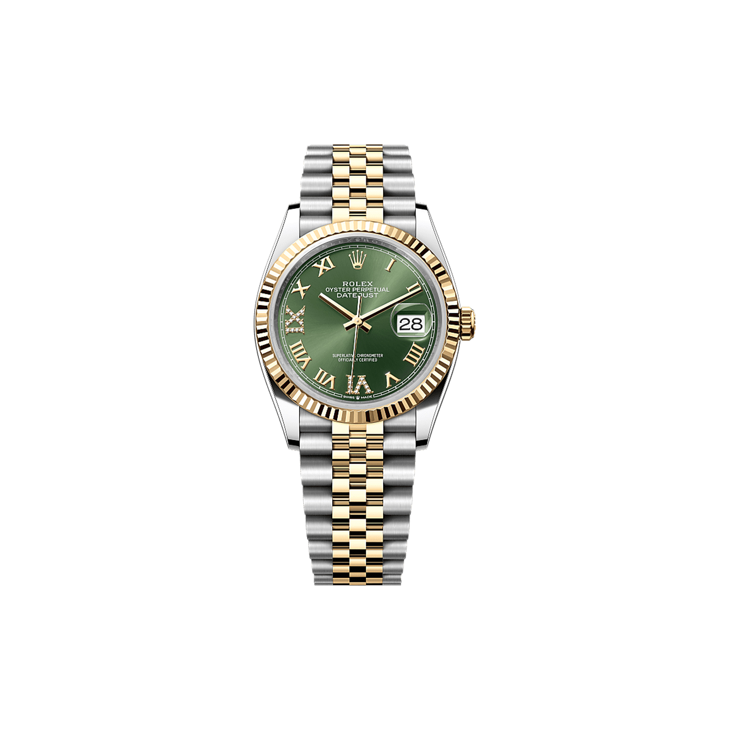 ROLEX DATEJUST 36 OYSTER, 36 MM, OYSTERSTEEL AND YELLOW GOLD 126233-0025 ROLEX DATEJUST 36 OYSTER, 36 MM, OYSTERSTEEL AND YELLOW GOLD 126233-0025