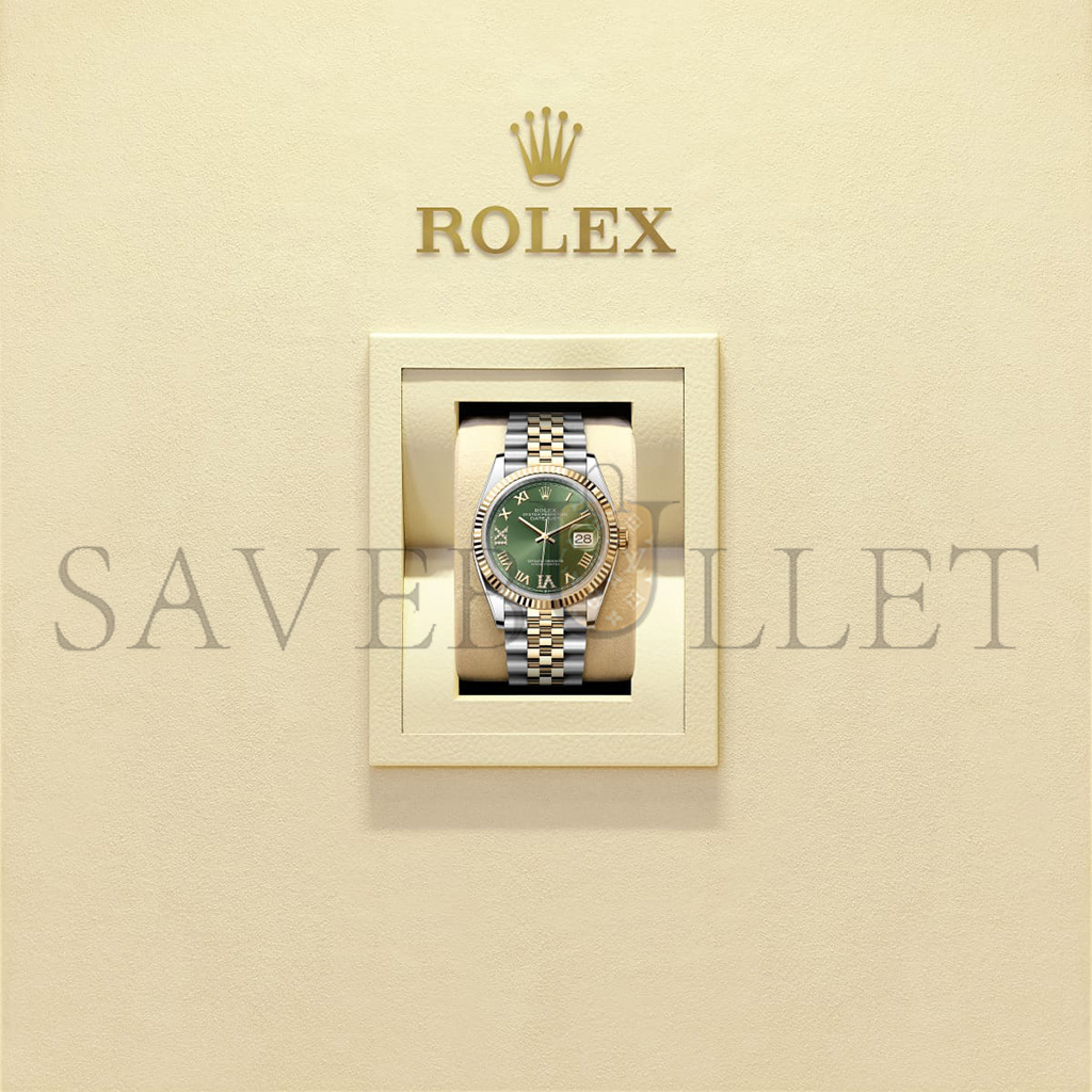 ROLEX DATEJUST 36 OYSTER, 36 MM, OYSTERSTEEL AND YELLOW GOLD 126233-0025 ROLEX DATEJUST 36 OYSTER, 36 MM, OYSTERSTEEL AND YELLOW GOLD 126233-0025
