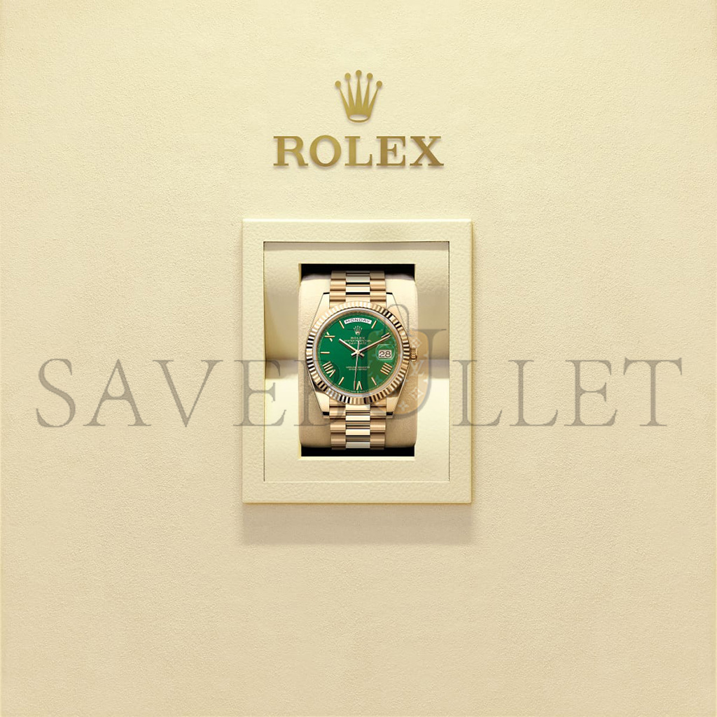 ROLEX DAY-DATE 40 OYSTER, 40 MM, YELLOW GOLD WATCH 228238-0061 ROLEX DAY-DATE 40 OYSTER, 40 MM, YELLOW GOLD WATCH 228238-0061