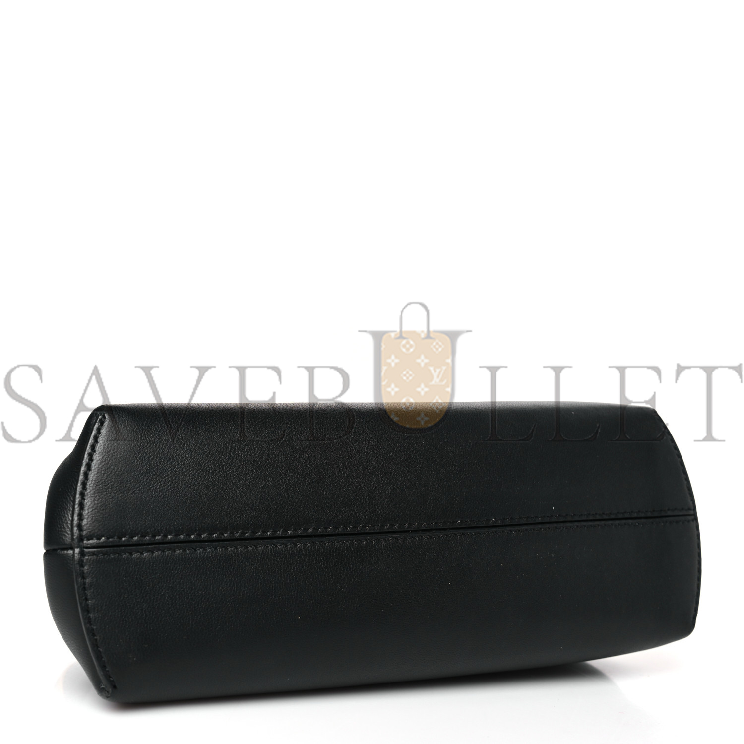 FENDI SHINY NAPPA SMALL FENDI FIRST BLACK (26*18*9.5cm)