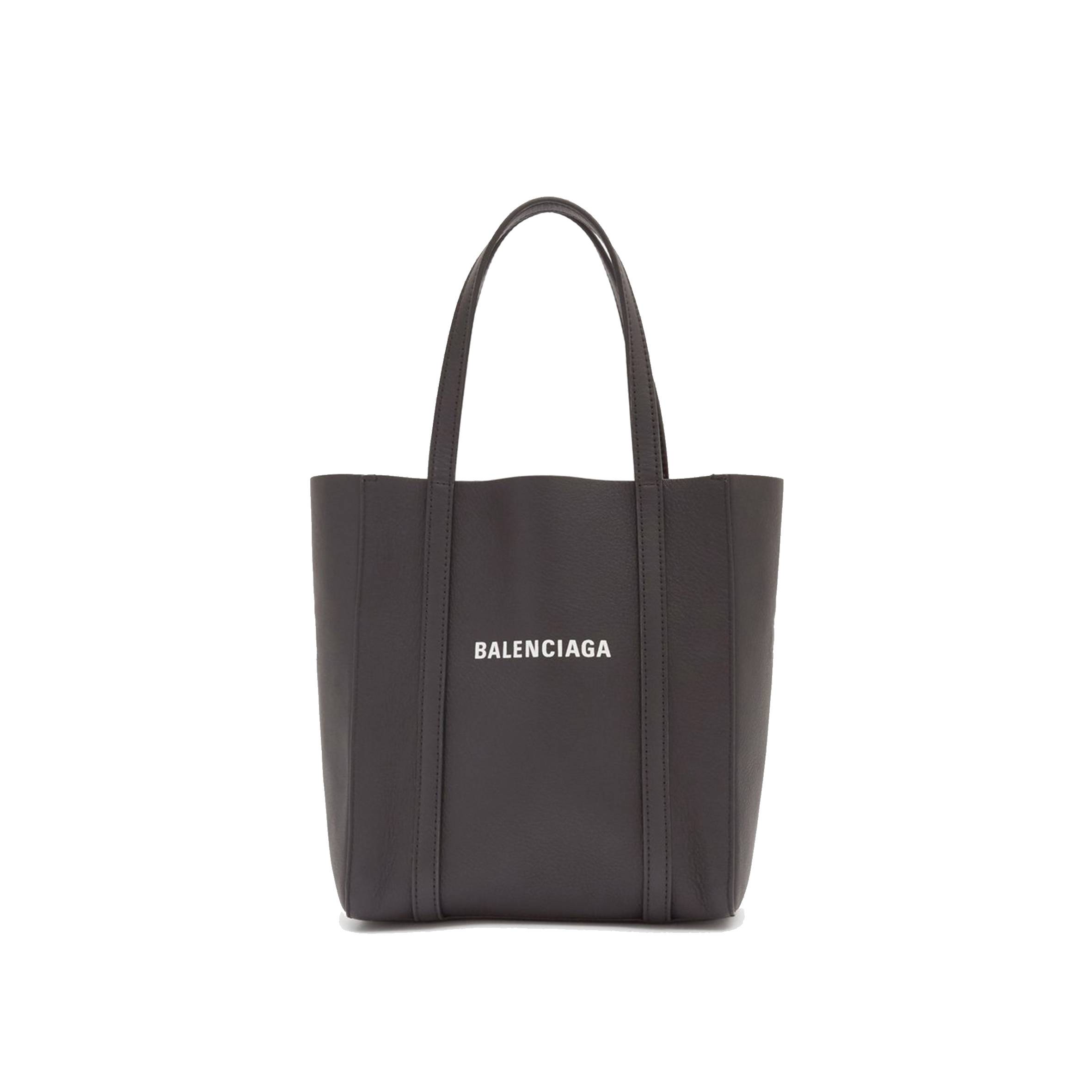 BALENCIAGA BLACK EVERYDAY LEATHER TOTE BAG MATCHESFASHION US (24.1*21.5*7.6cm)