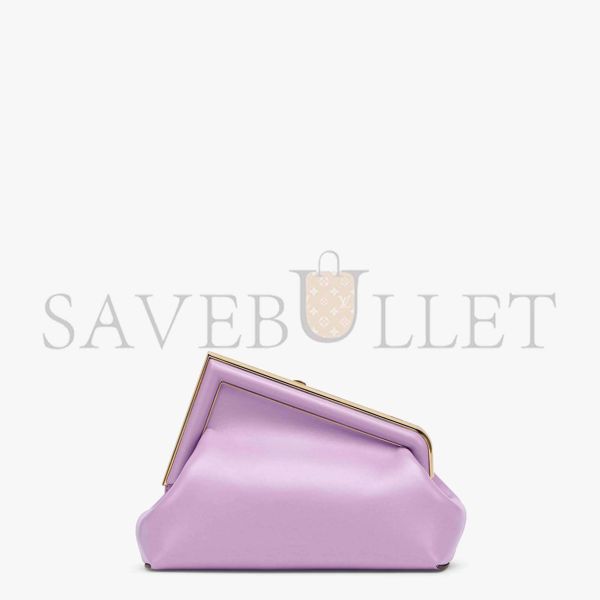 FENDI FIRST SMALL - LILAC LEATHER BAG 8BP129ABVEF1JCO (26*18*9.5cm) FENDI FIRST SMALL - LILAC LEATHER BAG 8BP129ABVEF1JCO (26*18*9.5cm)