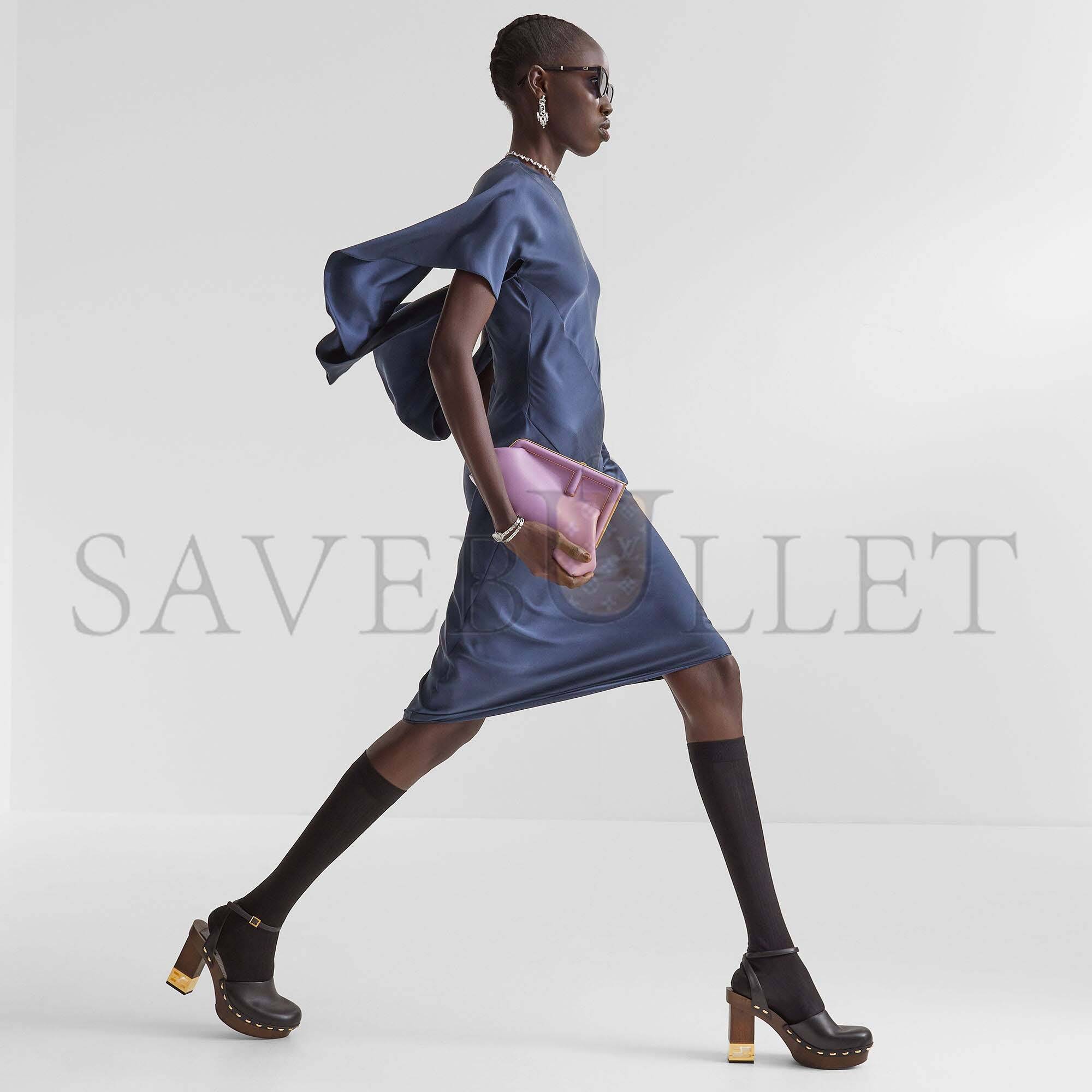 FENDI FIRST SMALL - LILAC LEATHER BAG 8BP129ABVEF1JCO (26*18*9.5cm) FENDI FIRST SMALL - LILAC LEATHER BAG 8BP129ABVEF1JCO (26*18*9.5cm)