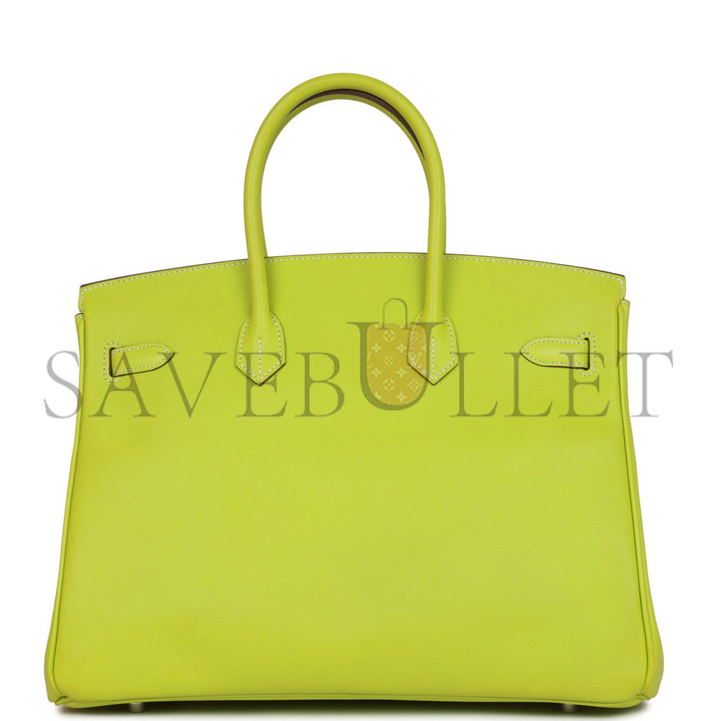 HERMES BIRKIN 35 KIWI CANDY EPSOM PALLADIUM HARDWARE (35cm)