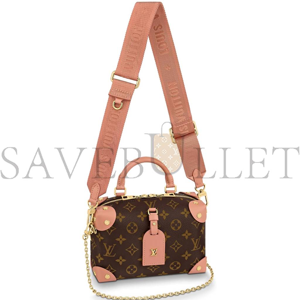 LOUIS VUITTON PETITE MALLE SOUPLE HANDBAG M45531 (20*14*7.5cm)