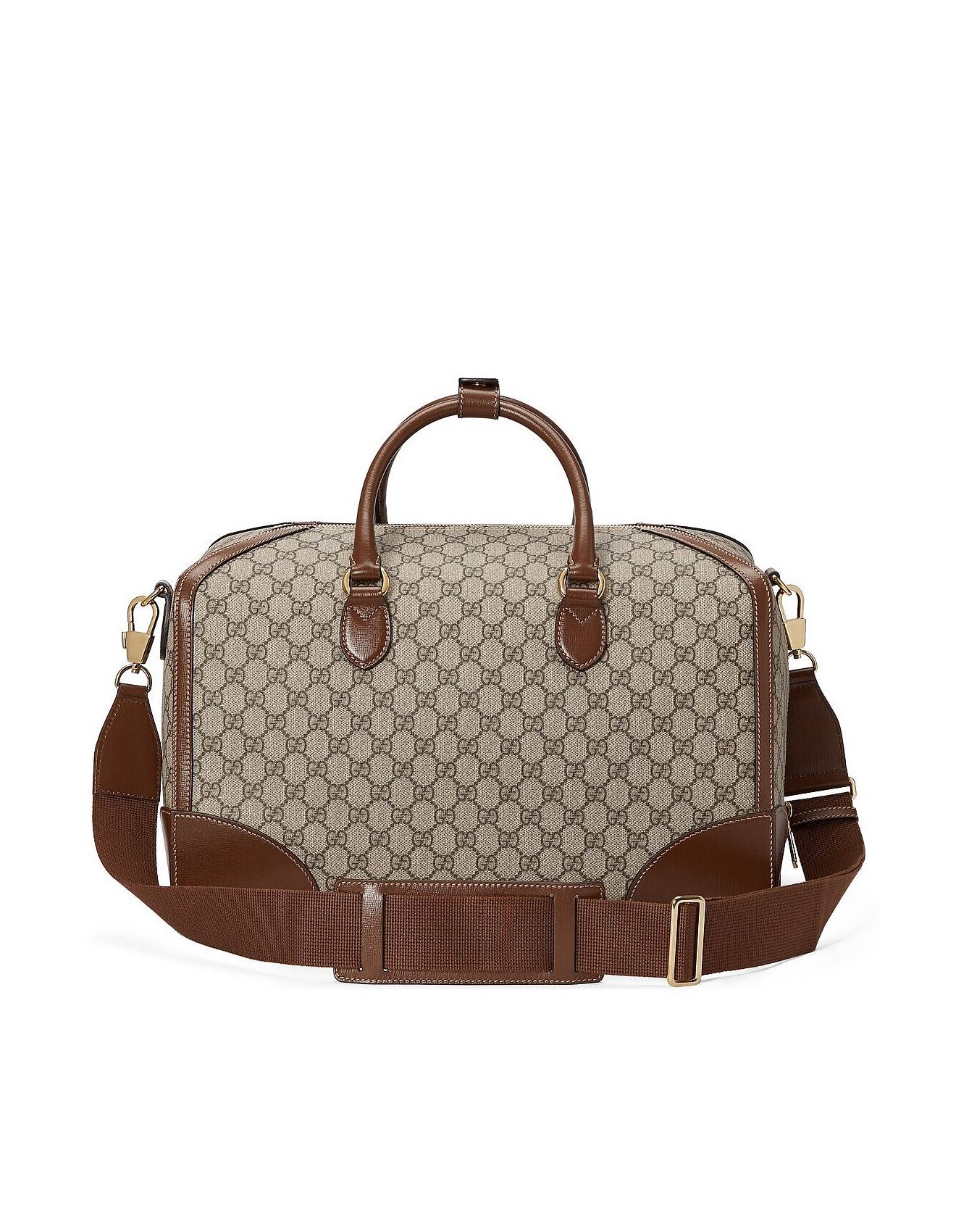 GUCCI DUFFLE BAG WITH INTERLOCKING G  696015 (42*26*24cm)