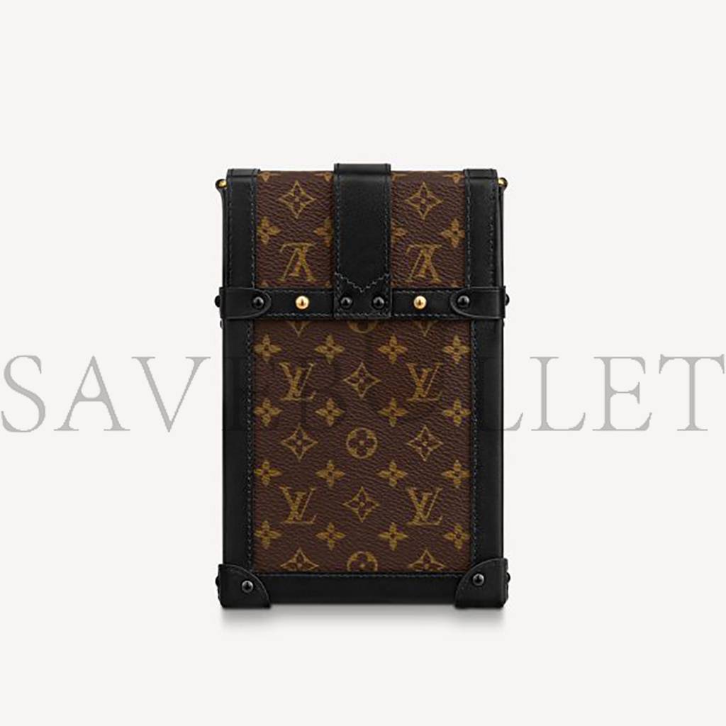 LOUIS VUITTON VERTICAL TRUNK POCHETTE M63913 (11*17.5*3.5cm)